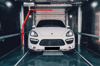 «LuxCyber» — бесконтактная, роботизированная автомойка