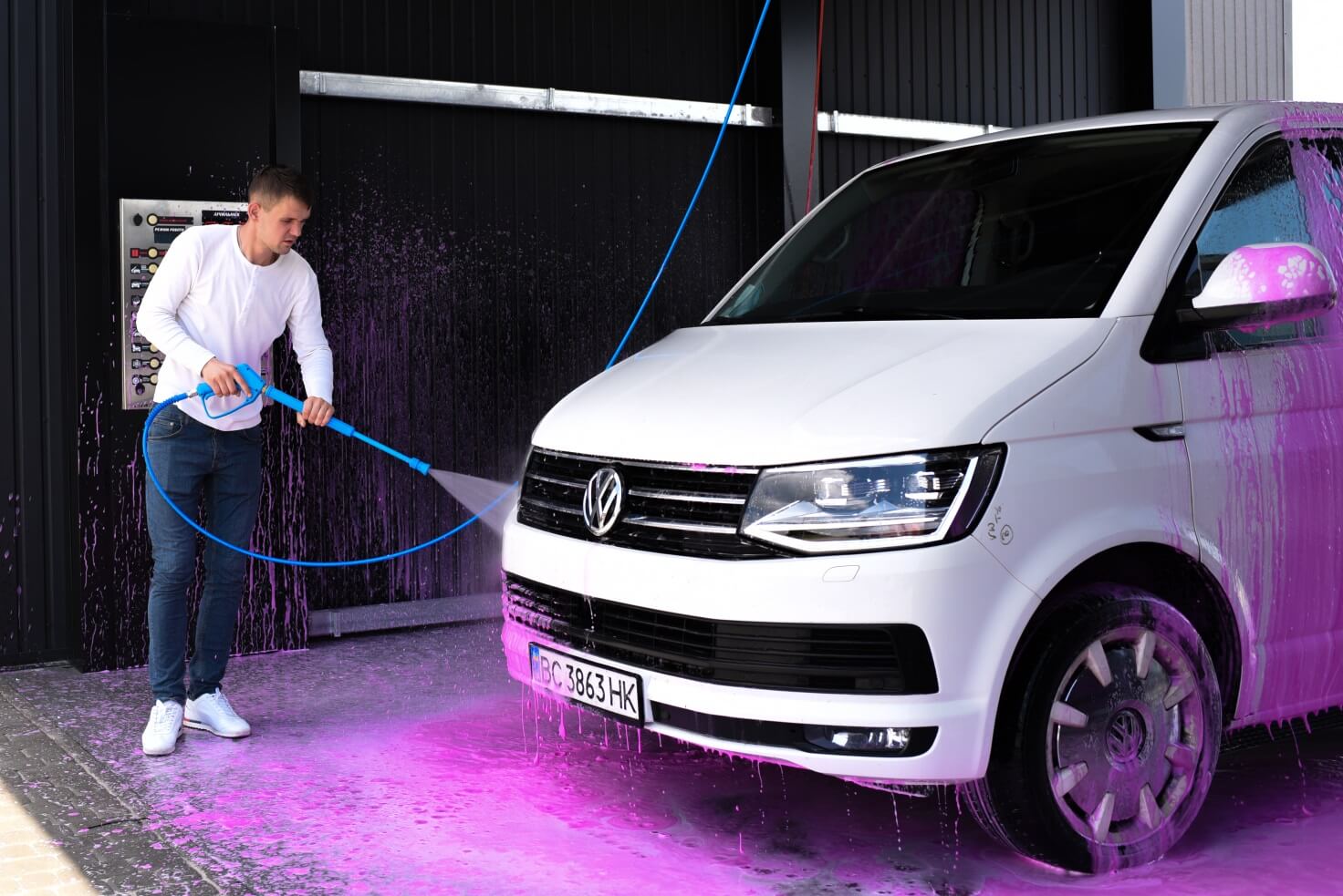 Автомойка самообслуживания, проект от компании «LuxWash»