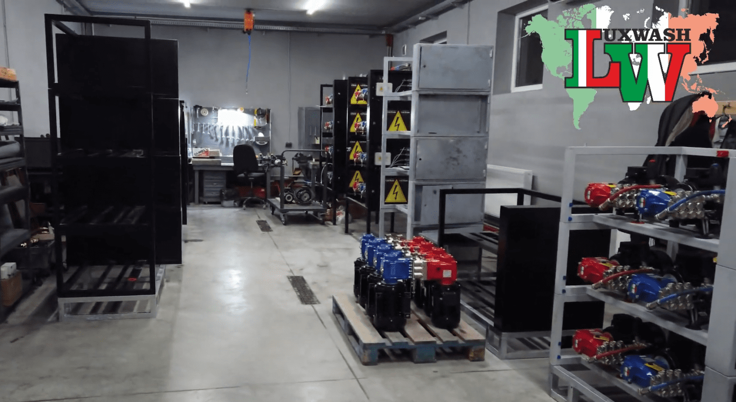 Цех для складання устаткування для автомийки