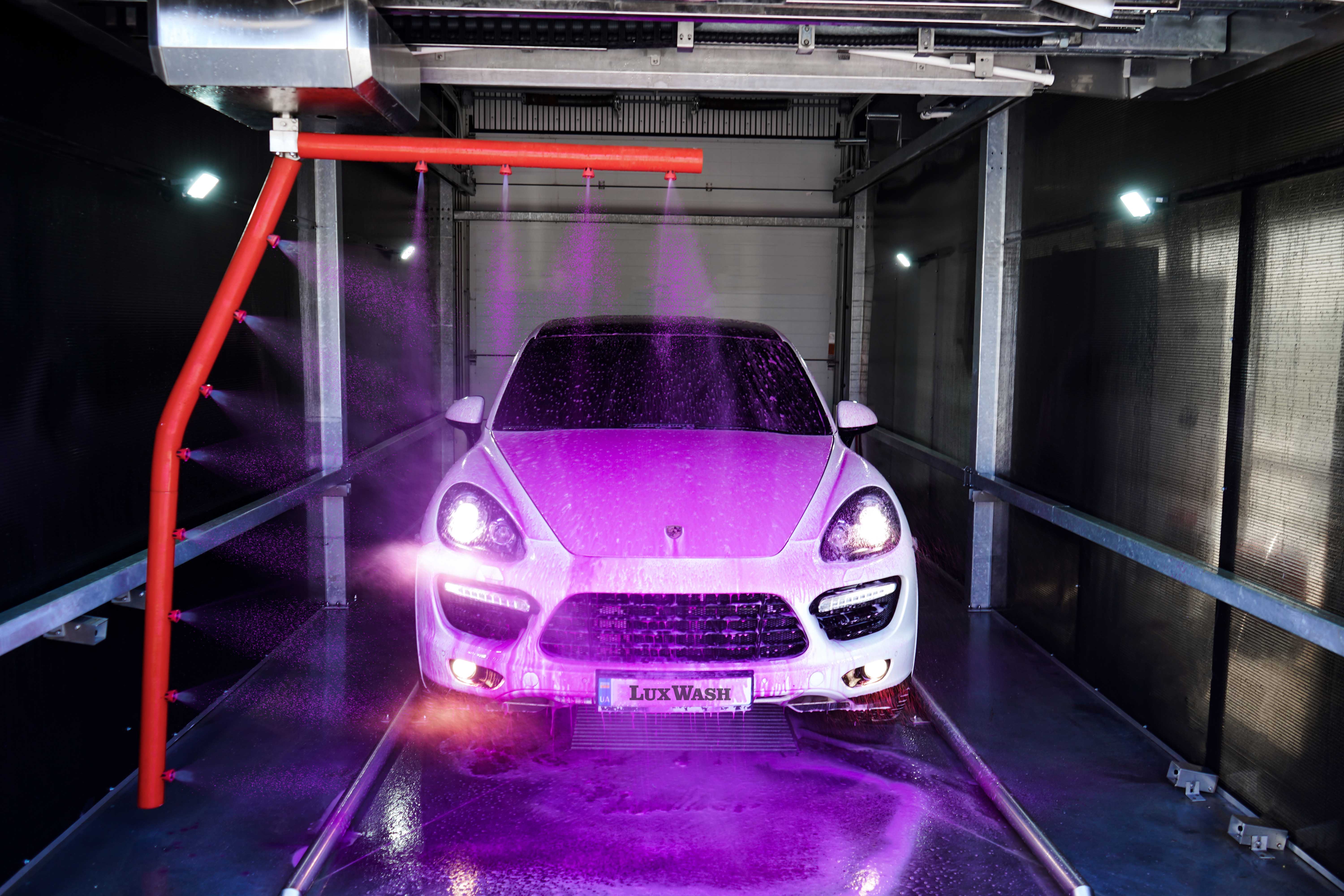 Комплектація безконтактної роботизованою автомобільної мийки «LuxCyber»